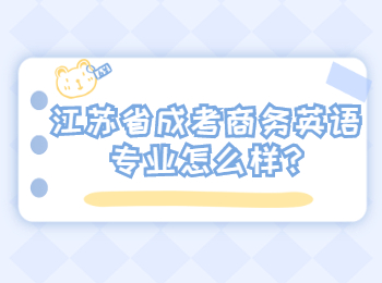 江苏省成考商务英语专业怎么样